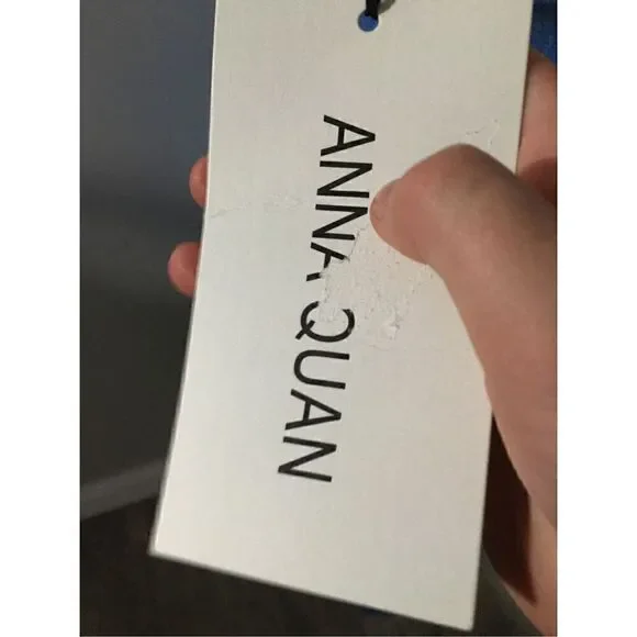 Anna Quan Blue Ribbed Sabina Dress size 2 (Au 6) NWT - Picture 6 of 7